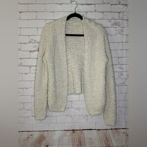 Barefoot Dreams Cream Textured‎ Cardigan